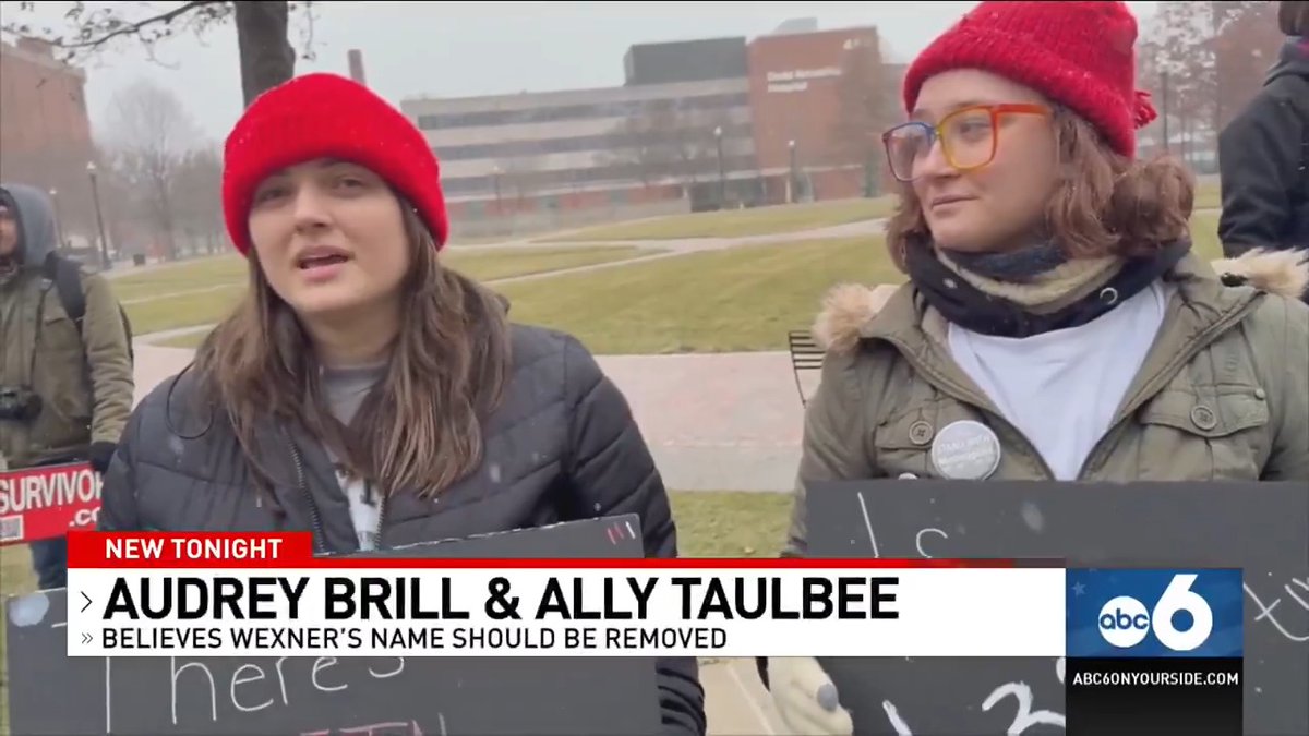 These protesters at Ohio State University apparently need to know nothing other than it "feels gross" that Wexner's name is associated with a hospital on campus. Facts, evidence = irrelevant. Just a vague, visceral reaction to something "gross" -- no higher reasoning necessary