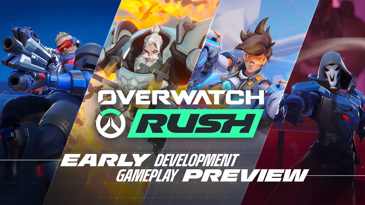 New #Overwatch Mobile Game 📱 A new top-down Hero shooter designed specifically for mobile set in the Overwatch universe. The game is being developed by a dedicated team at Blizzard. Get your first look at Overwatch: Rush 👀