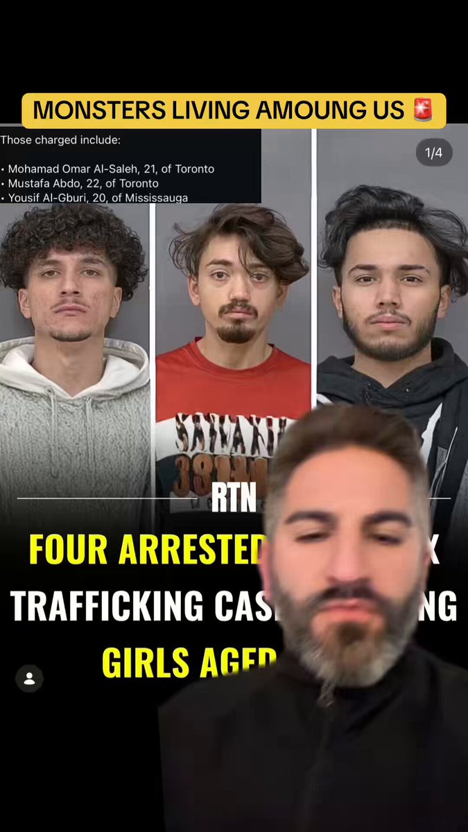 Police Arrest 4 Men in Human Trafficking of 11 to 14 Year Old Girls!!! THESE MONSTERS DESERVE LIFE IN PRISON! It is alleged that the suspects used coercion, manipulation and threats of physical violence to maintain control and influence over the victims.