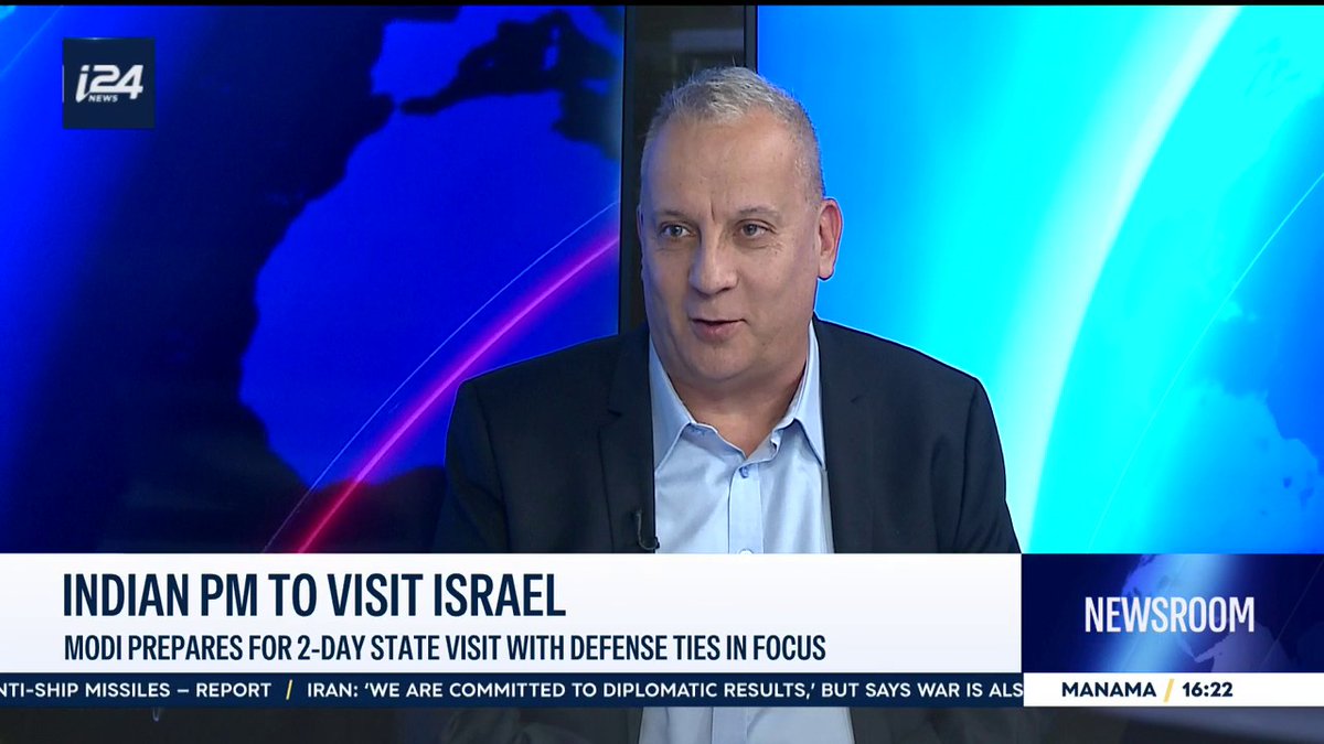 'This is the time for Israel to work with India. They are very open minded; the Israelis should take this call.' Adv. Benjamin Grossman discusses Modi's upcoming trip to Israel with David Matlin 👇For more news and updates, visit our official website👇