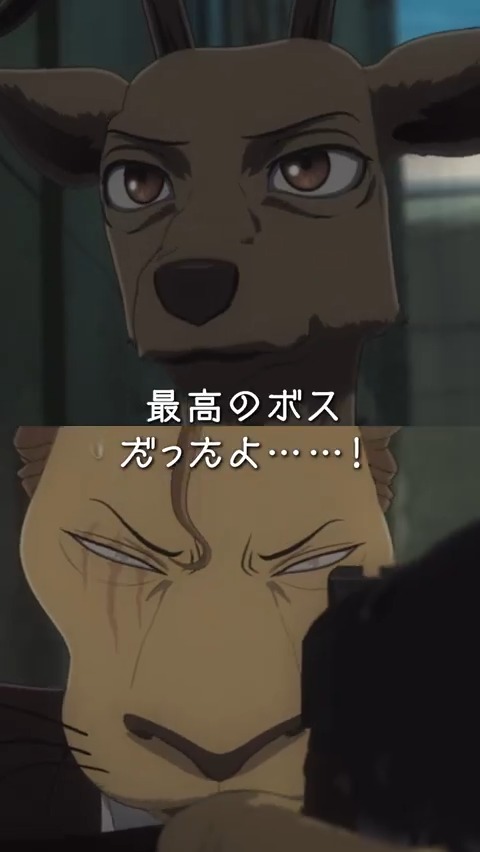 ◤◢◤◢◤◢◤◢◤◢◤◢◤◢◤◢ アニメ『#BEASTARS』シリーズ プレイバック🎥 ◤◢◤◢◤◢◤◢◤◢◤◢◤◢◤◢ 「最高のボスだったよ」 『BEASTARS FINAL SEASON』Part1は Netflix独占配信中🎥 完結作となるPart2は2026年3月7日 Netflixにて独占配信✨ #bstanime