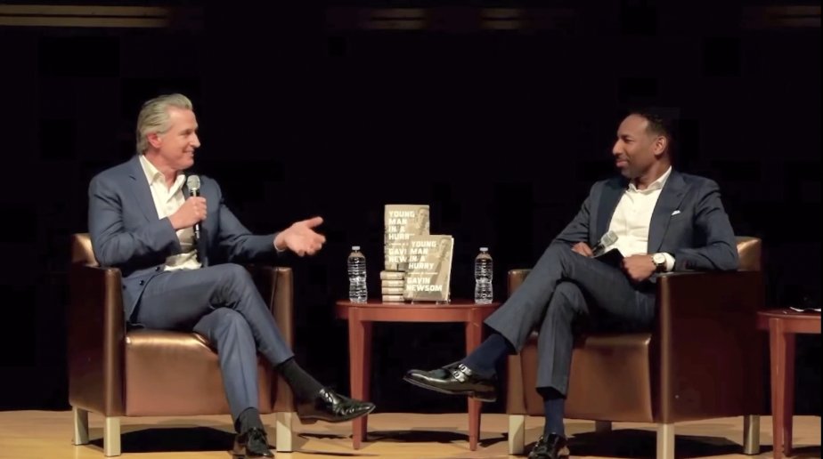 🚩Gavin Newsom and the soft bigotry of low expectations In an Atlanta event, Gavin suggested that he had a lot in common with a largely black audience because of his poor SAT scores and reading struggles The most astute response to Gavin's gaffe came from none from Nicki Minaj
