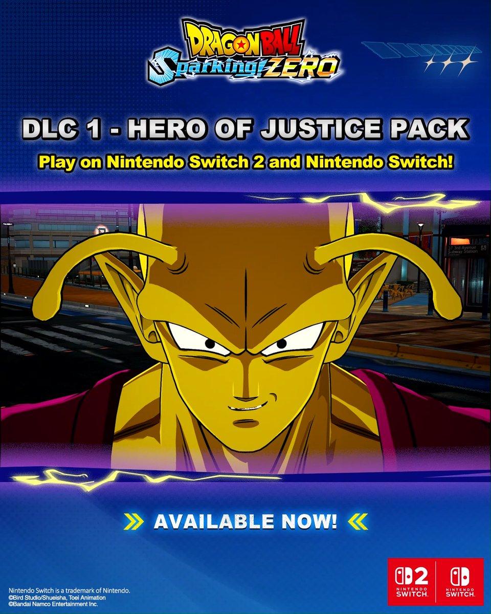 Prepare to meet your end! #DBSZ Play as Orange Piccolo in DRAGON BALL: Sparking! ZERO DLC Pack 1 on Nintendo Switch 2 and Nintendo Switch, available now!