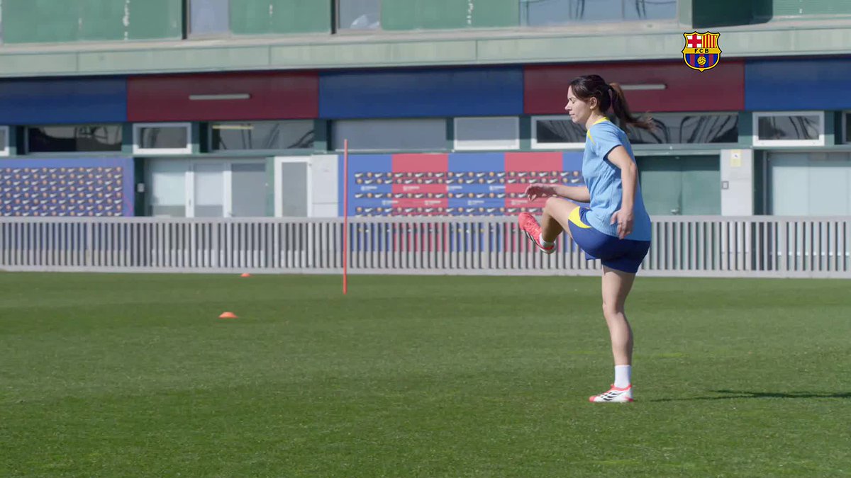 Quina alegria veure't entrenar així, Aitana 👏
