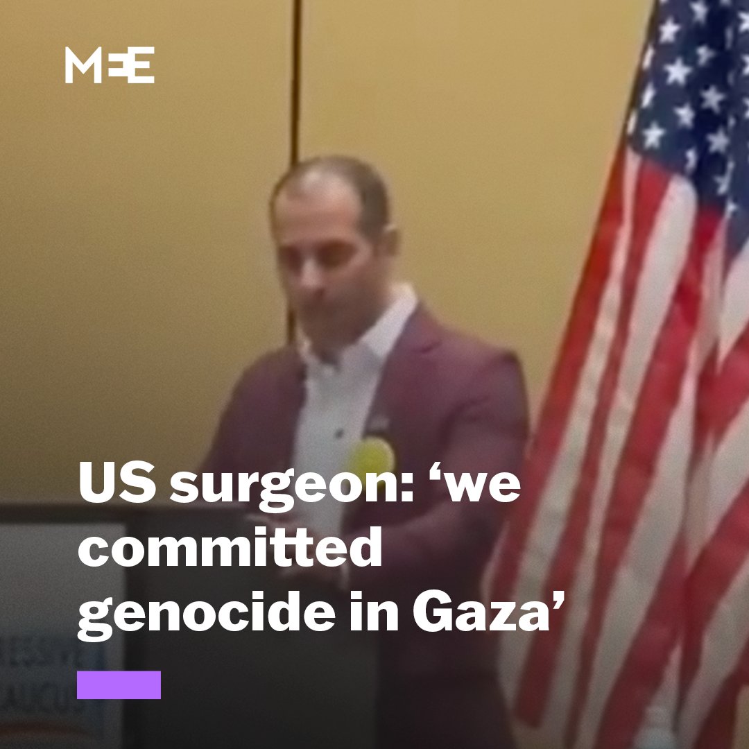 “We committed genocide in Gaza,” said Dr Feroze Sidhwa, an American trauma surgeon, at the California Democratic Party Convention on Saturday. He said that the US bears responsibility for funding, arming and providing diplomatic cover for Israel’s genocidal war on Gaza.