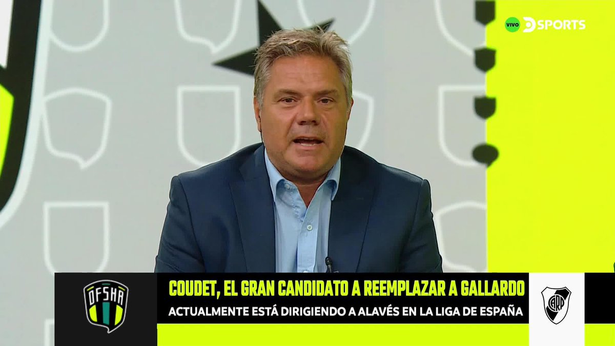 "EL MARTES VA A SER PRESENTADO COUDET EN RIVER" 🎙️ @RicardoDasso confirmó que el ex DT de Racing y Rosario Central dejará de ser técnico de Alavés para reemplazar a Gallardo en el Millonario. #DeFútbolSeHablaAsí