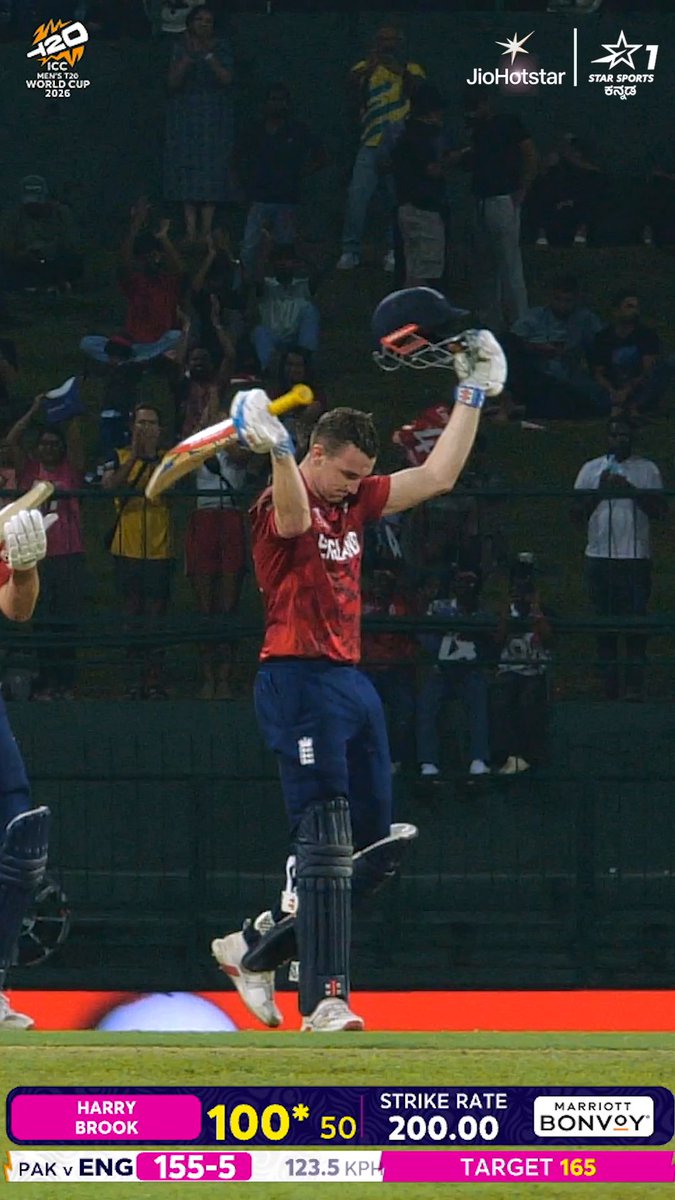 🚨 HISTORY BY HARRY BROOK 🚨 - Brook becomes the first Captain in T20 World Cup history to score a Hundred. 🥶