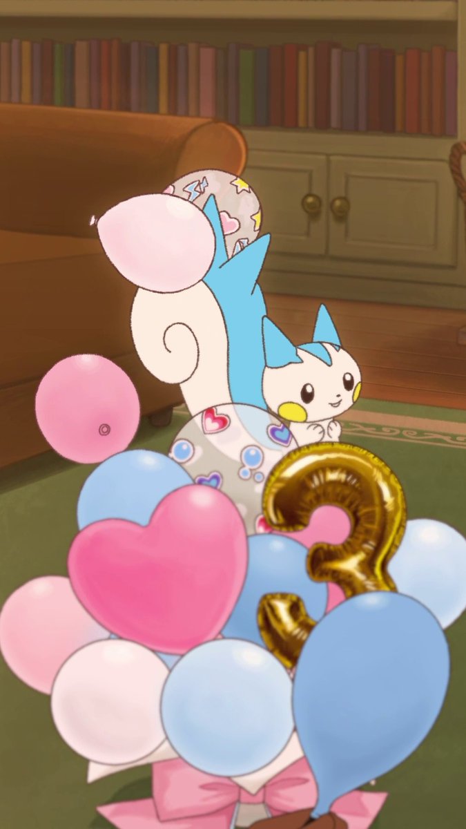 ¡Pachirisu! ¡Necesitamos esos globos! ¡En 3 días llega el Día de Pokémon!