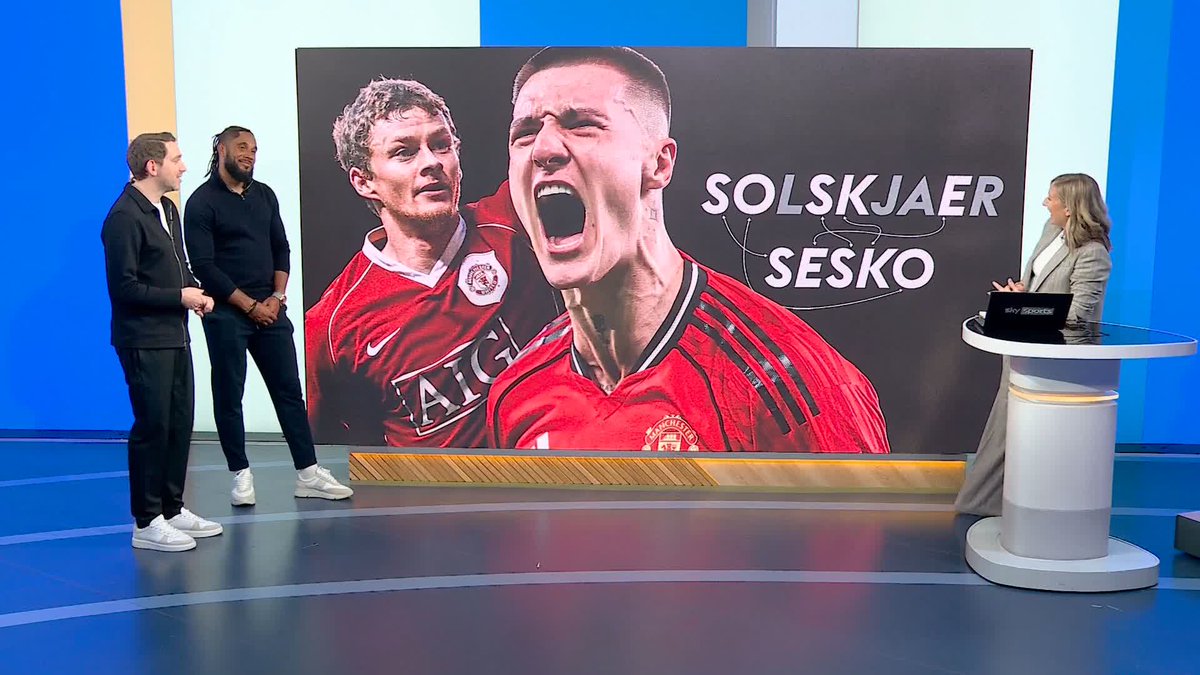 🗣️ "It's very similar the numbers coming off the bench" Is Sesko the modern day Solskjaer?