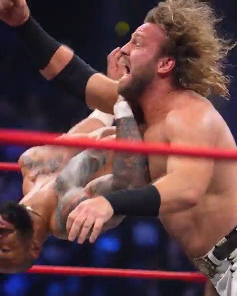 Hangman Adam Page and his partners in Jet Set Rodeo retained the AEW World Trios Championship with a well earned win over The Demand! Up next: His confrontation with Maxwell Jacob Friedman™️ on #AEWDynamite TOMORROW!