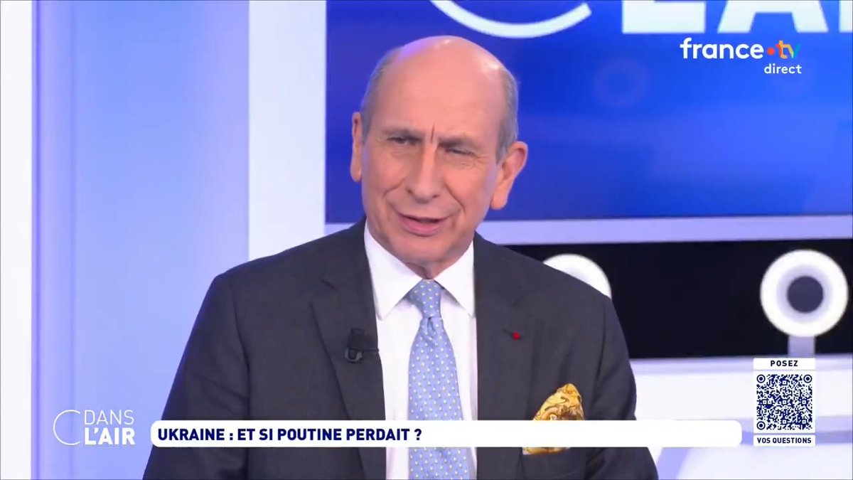 Ukraine :"La Russie a perdu 17 fois plus de soldats que pendant la guerre d'Afghanistan. Et le chef de l'état-major de l'armée ukrainienne, son objectif c'est qu'il y ait plus de Russes qui disparaissent du champ de bataille que la Russie n'est capable de recompléter." Dominique Trinquand
