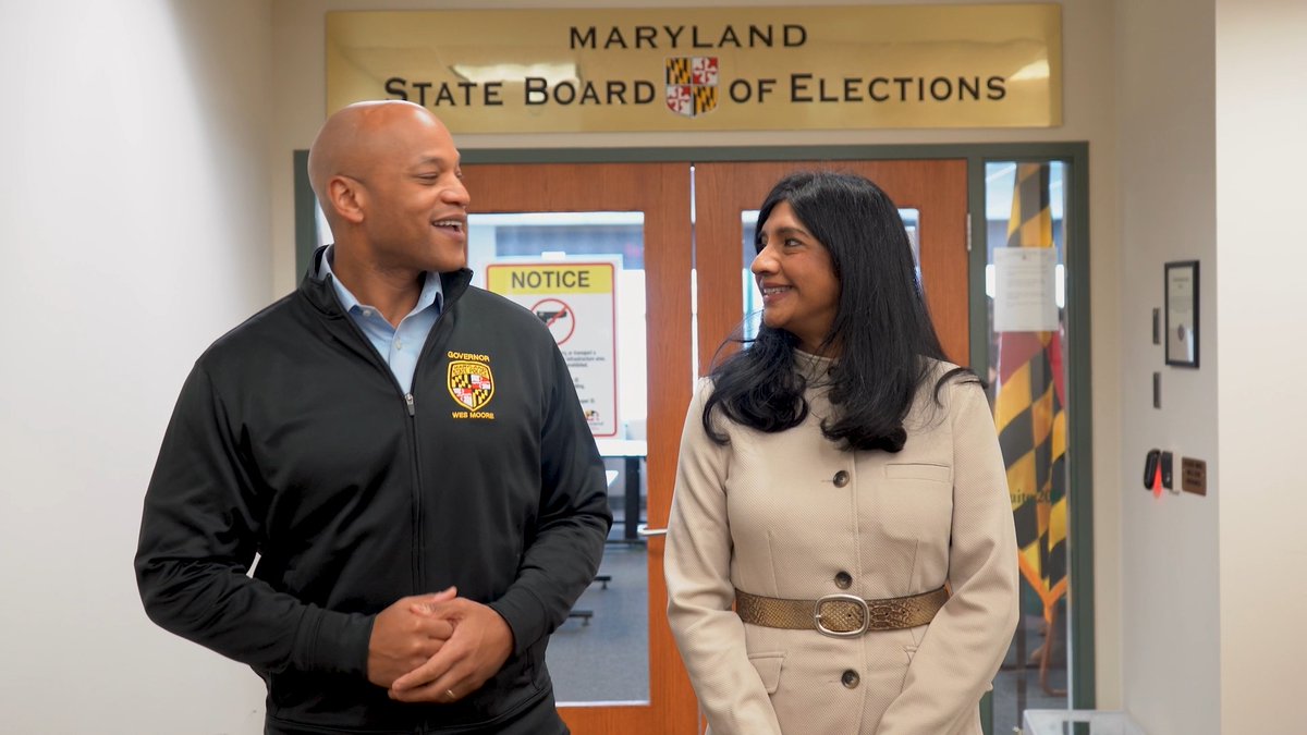โ๐พ Signed, filed, and delivering for Marylanders with the best LG in the game, Aruna K. Miller