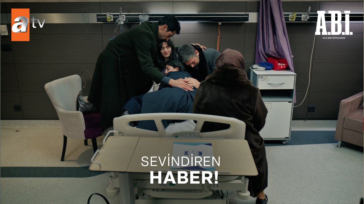 Hancıoğlu ailesi, Melek’e kavuşuyor! 🫂 #AbiDizisi atv