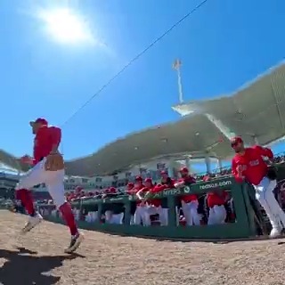 Just some sunshine &amp; baseball. 😌