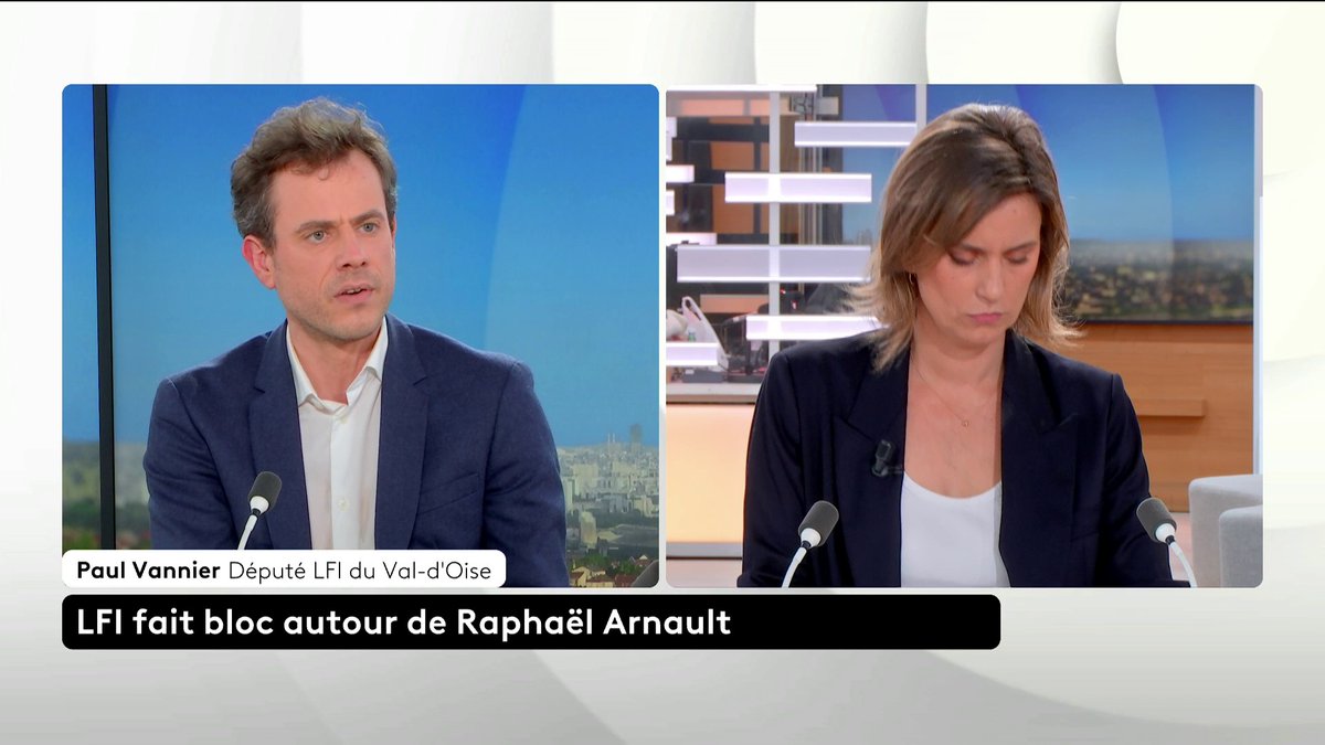 🔴 🗣️ "Pourquoi Raphaël Arnault n'est-il pas présent à l'Assemblée nationale ? Parce qu'il est depuis cet évènement sous le coup de dizaines, de centaines de menaces de mort", affirme le député LFI du Val-d'Oise Paul Vannier. #ToutEstPolitique #Canal16