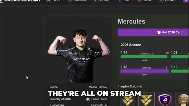 Look at OpTic Merc, man 🤣 Best in the World