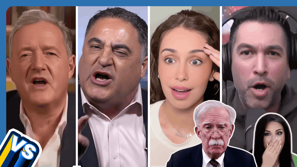 "Be a PATRIOT! Stand up for America, NOT for Israel!" Piers Morgan's debate on the Iran crisis is one of his fieriest yet... Just dropped!👇 📺 Piers Morgan | @CenkUygur | John Bolton | Dave Smith | Elica Le Bon الیکا ل بن | Goldie Ghamari | گلسا قمری 🇮🇷 | Wes Clark