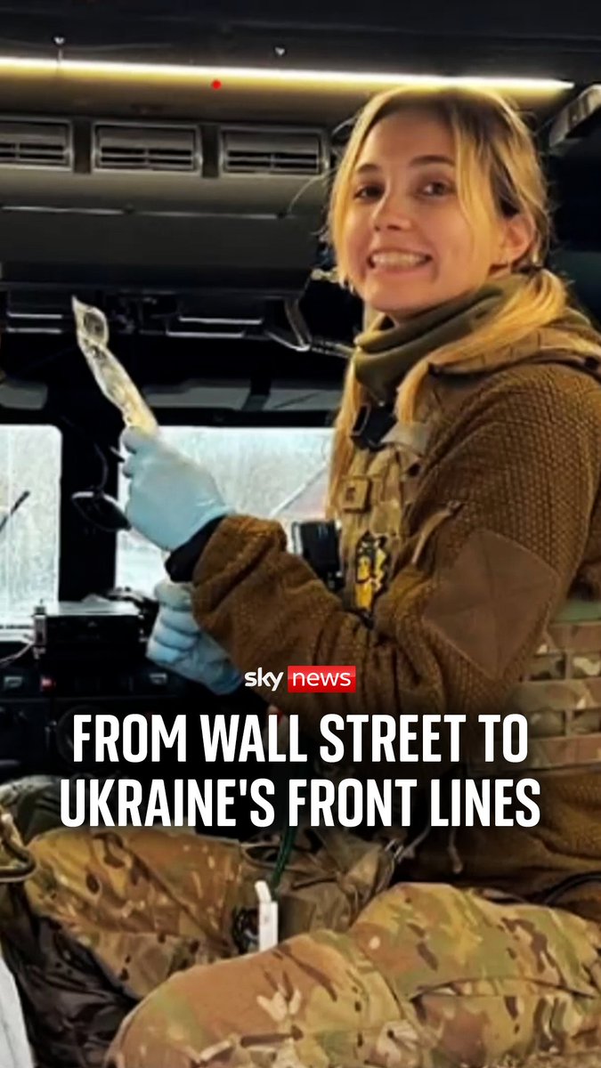 Viktoriia Honcharuk was living her dream life as an investment banking analyst in New York. But after the invasion of her home country in 2022, she left to join the #Ukraine front line as a combat medic, treating wounded soldiers from both sides.