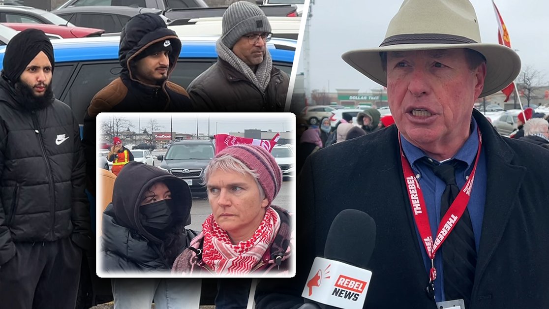 Foreigners and their allies denounce Canada – as they demand Canadian citizenship for visitors to Canada! 🇨🇦 Protesters apparently want all two million temporary foreign workers to receive permanent residency and eventually Canadian citizenship. Beautiful Brampton, Ont., was the scene for a small demonstration last Friday morning. Demonstrators were demanding that temporary foreign workers receive permanent residency and ultimately Canadian citizenship. Um, what part of “temporary” do they not understand? But never mind… The demonstration took place in the parking lot of a shopping plaza. It was organized by the Naujawan Support Network, CUPE Ontario, and the Migrant Workers Alliance. They teamed up to form something called the “United Immigrant Workers Front.” They apparently want all two million temporary foreign workers to receive permanent residency and eventually Canadian citizenship. Why? Great question. Alas, the vast majority of attendees refused to answer our queries. Such as: 1⃣ Why are you here today? 2⃣ What school did you go to (i.e., a legitimate university or a bogus diploma mill)? 3⃣ What skillset do you have? 4⃣ What gives you the right to think that you deserve Canadian citizenship? 5⃣ Why don’t you want to go back to India? 6⃣ Do you believe that “nobody is illegal on stolen land”? 7⃣ Do you think Canadians are being racist toward you if you are denied citizenship? (We presume the answer to that query is “yes” given some of the inflammatory sentiments expressed on the signage of the demonstrators.) And talk about a motely crew! The gruesome gathering included Indians who are presumably overstaying their welcome; Marxists; the Hamasholes; wannabe Antifa members; and perhaps the biggest demo in attendance: White. Liberal. Women. (We don’t get it either.) But talk about chutzpah! The demonstrators denounced Canada and Canadians while demanding to remain in Canada and become Canadian! And another thing: why in blue hell is the Canadian Union of Public Employees (CUPE) aiding and abetting foreigners who are refusing to abide by our immigration rules? Indeed, why would a union want immigrants flooding into the country, thereby lowering living standards for everyone in the process? Our guess: the brain trust at public sector unions like CUPE is now so leftist and so woke that they actually believe nonsense such as “nobody is illegal on stolen land” and that Canadians are all descended from colonialists who are inherently racist and hateful. Unbelievable. Coincidentally, on the day we attended the demonstration, the Globe and Mail had a headline reading: “Out of nowhere, Canada became poorer than Alabama. How is that possible?” Gee, maybe a decade’s worth of Liberal policies such as allowing mass migration into our Dominion has something to do with this dire situation? Put another way: how do you expect to win the war on poverty if you keep importing the world’s impoverished?
