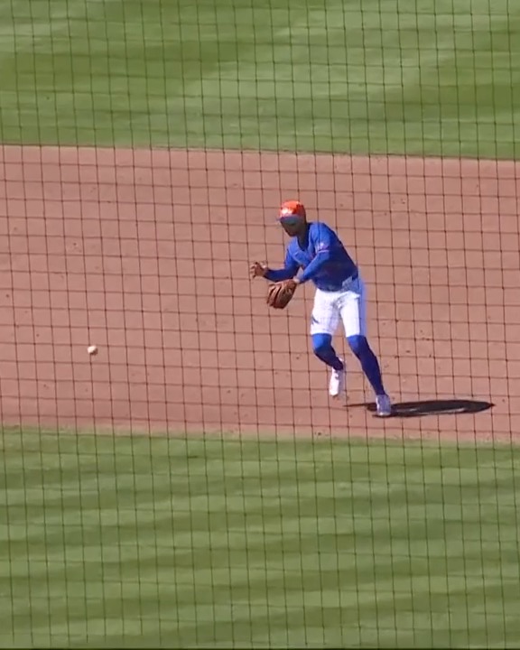 Bo Bichette se está acostumbrando a la esquina caliente 👀🔥.