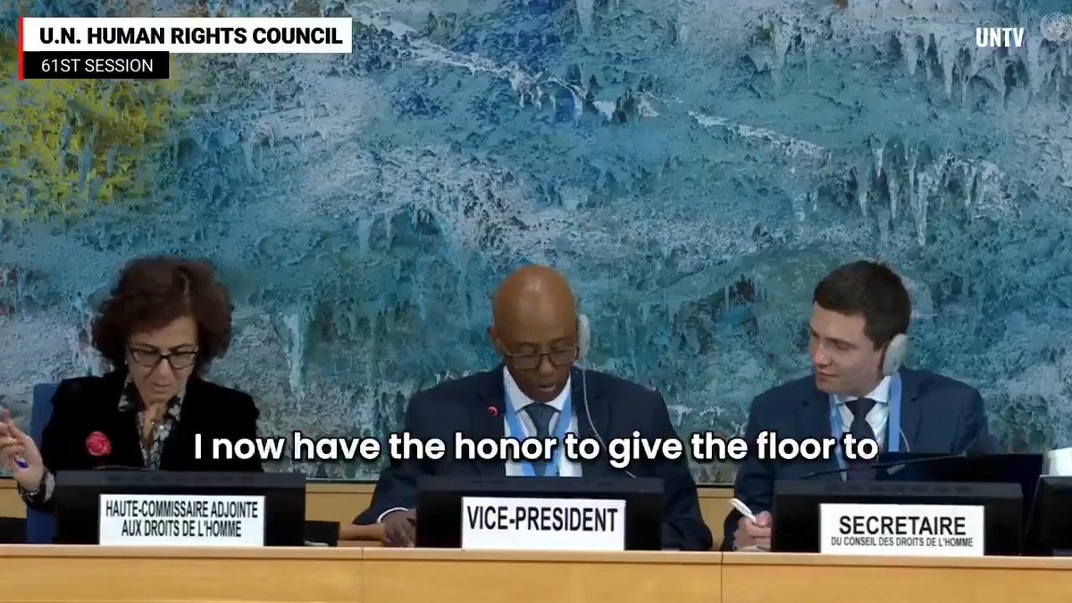 "I would like to particularly welcome those who still resist in the Gaza Strip.” Palestinian foreign minister Varsen Aghabekian endorses "resistance" while speaking at the U.N. Human Rights Council. And what does that resistance involve, exactly? Was every rape, every murder of a civilian, resistance? The stealing and hoarding of aid, the execution of Palestinians who want peace, that's resistance? At this point, I'm not surprised, but I am still disappointed that this kind of rhetoric is allowed at the United Nations.