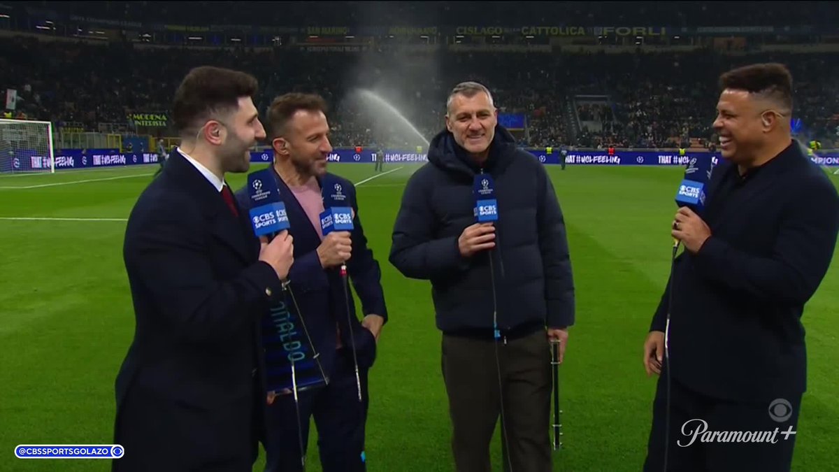 Christian Vieri and Ronaldo’s favorite on the show? There can only be one 👀🫶
