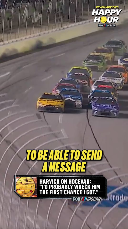 🗣️ Kevin Harvick on how he would have handled Carson Hocevar's aggressiveness: "I'd probably wreck him the first chance I got."