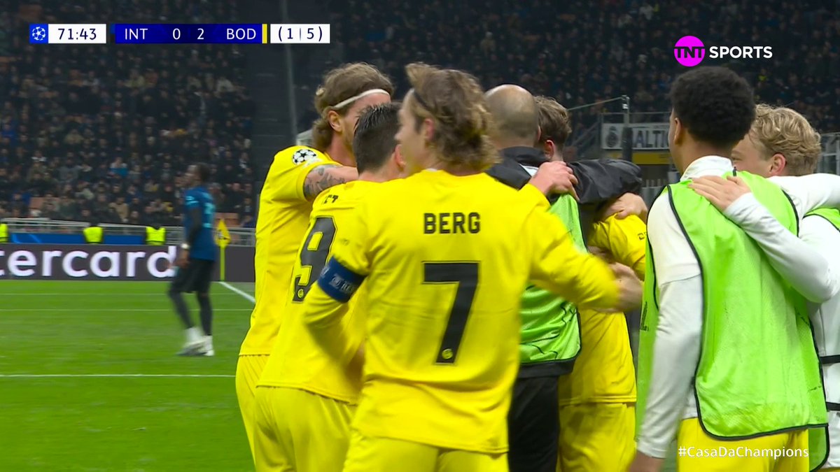 BODØ/GLIMT FAZ 2x0 NA INTER DE MILÃO EM PLENO SAN SIRO 5x1 NO AGREGADO! 🤯🤯🤯🤯