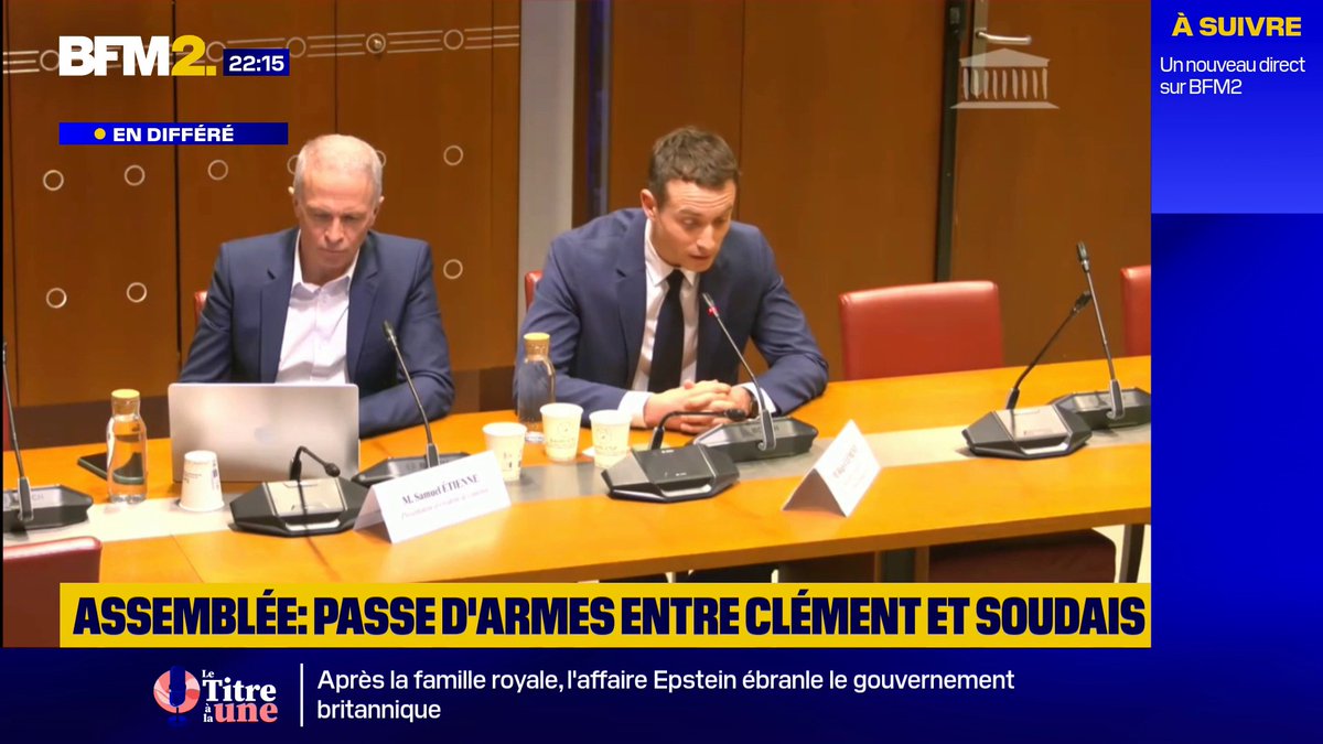Ersilia Soudais (LFI) accuse Hugo Clément de "réhabiliter" l'extrême droite 💬"Si débattre, c'est débattre avec les gens qui pensent comme vous, ça n'a aucun intérêt", répond le journaliste et militant écologiste après avoir échangé publiquement avec Jordan Bardella #BFM2