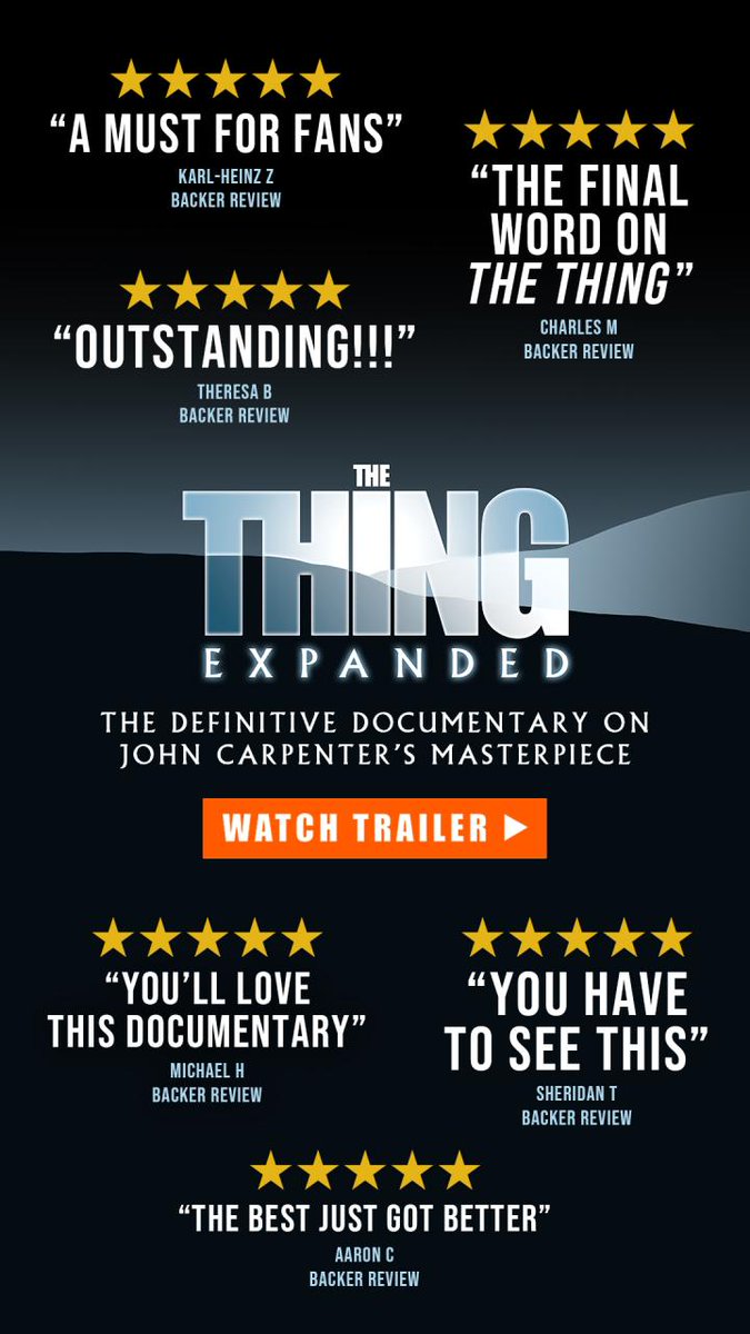 BREAKING: Kurt Russell joins The Thing Expanded! See him in our NEW TRAILER alongside John Carpenter, Keith David, Guillermo Del Toro, and more as we uncover the secrets behind the sci-fi horror classic in this 5-hour superdoc - now available to order at the link below...