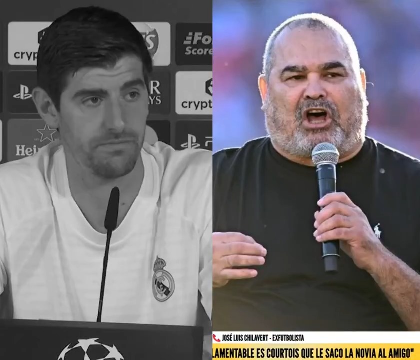 "Chila": Por el cruce de José Luis Chilavert con Thibaut Courtois