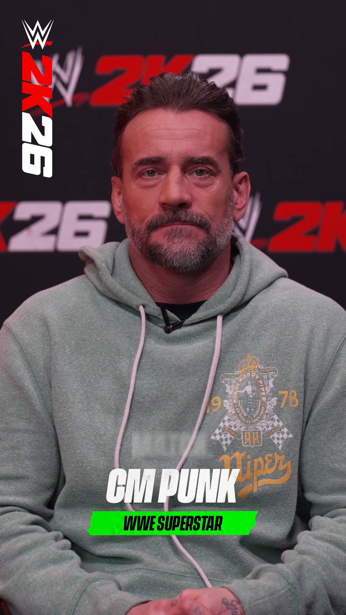 CM Punk doesn’t have a middle ground ⚖️ #WWE2K26