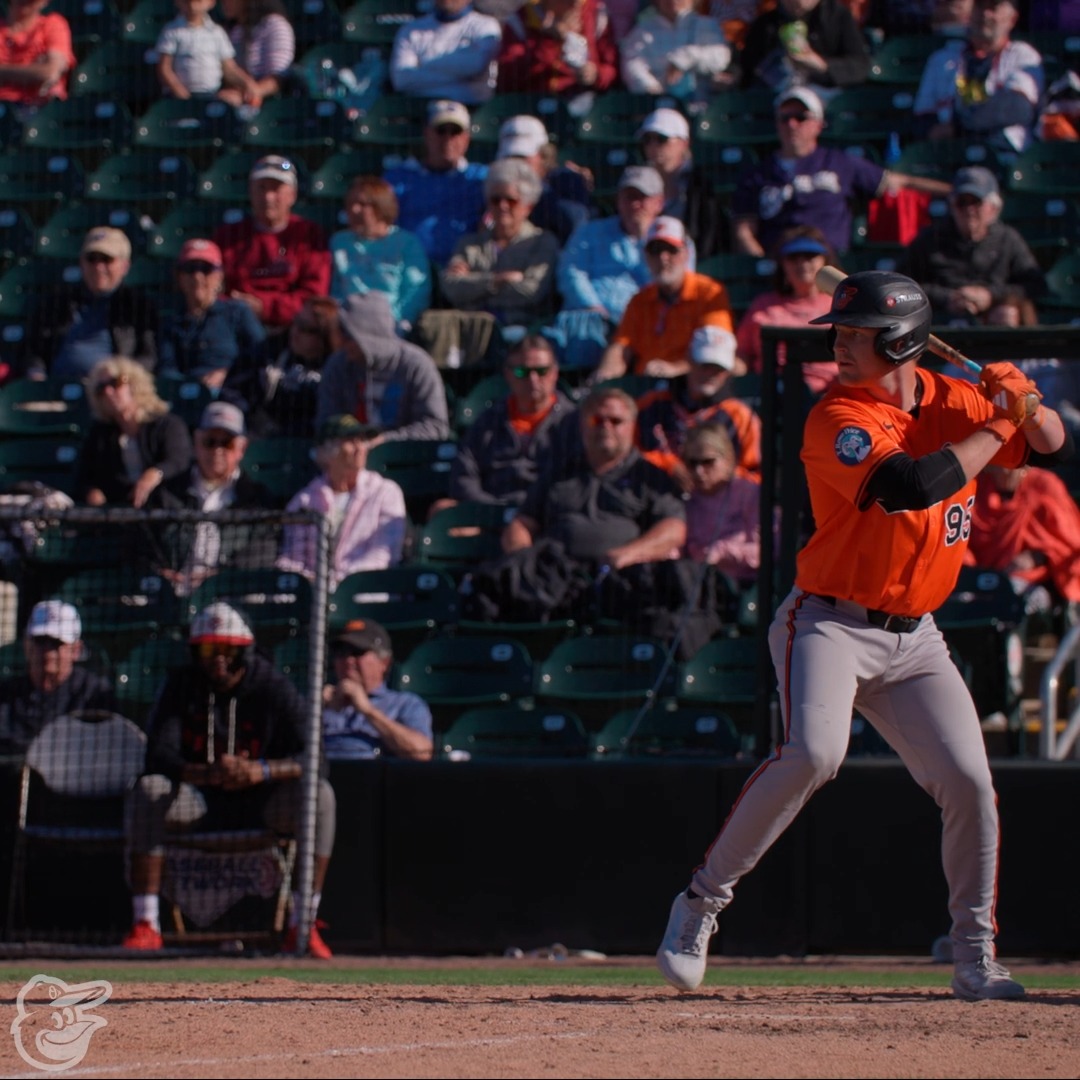 Ike Irish showed off the wheels in his #SpringTraining debut 🏃♂️💨