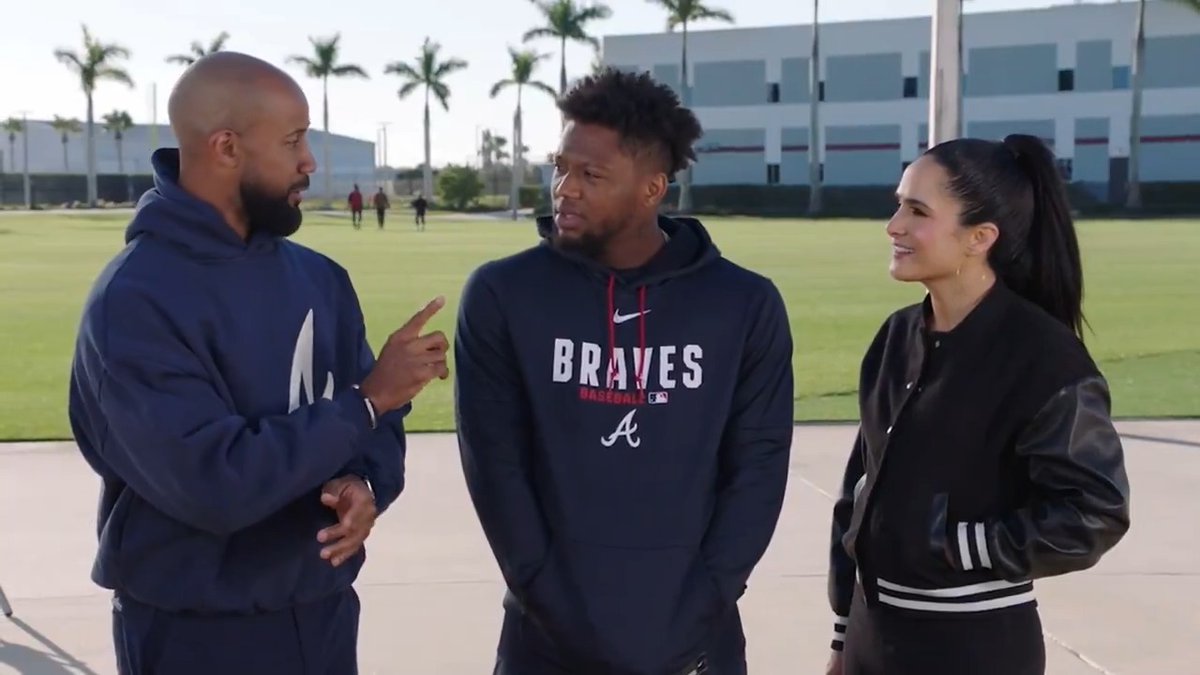 "I feel comfortable, my knee feels healthy... let's see what happens this year." - Ronald Acuña Jr. 👀 📺 30 Clubs, 30 Camps