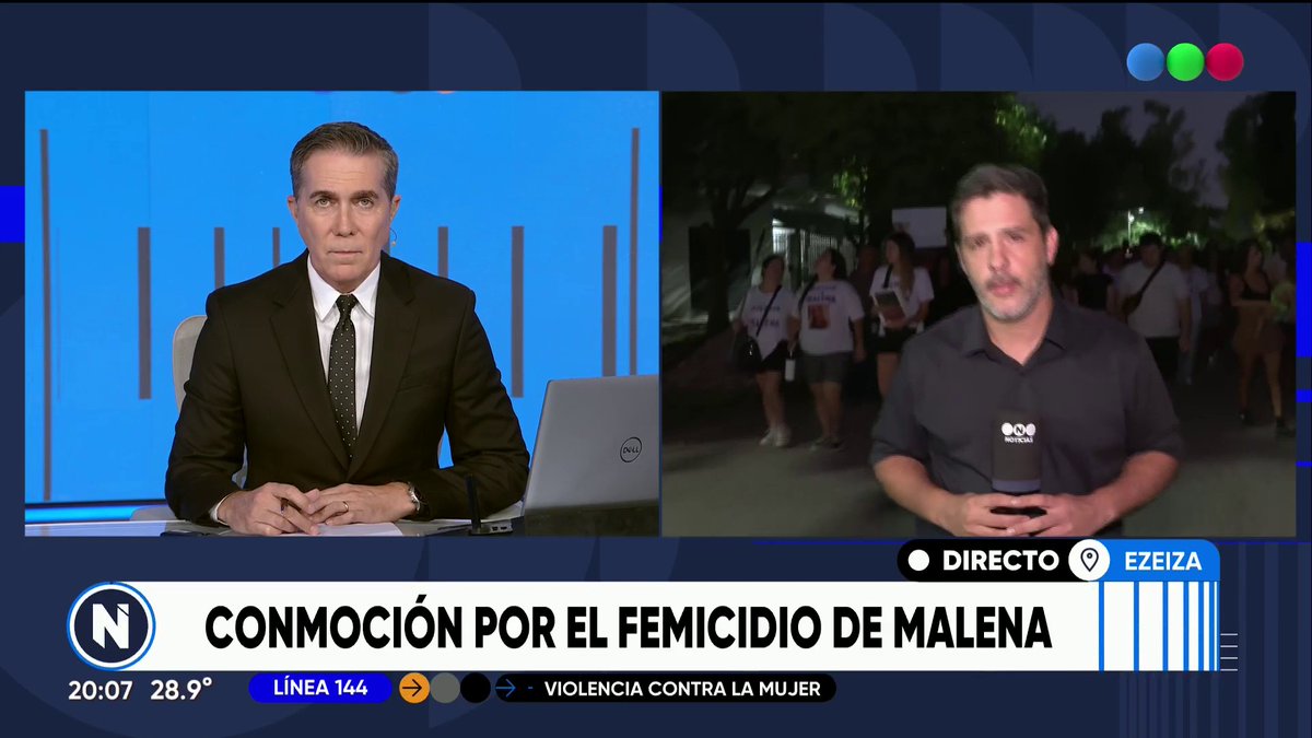 Familiares y vecinos se movilizan en Ezeiza para exigir justicia por Malena Maidana.