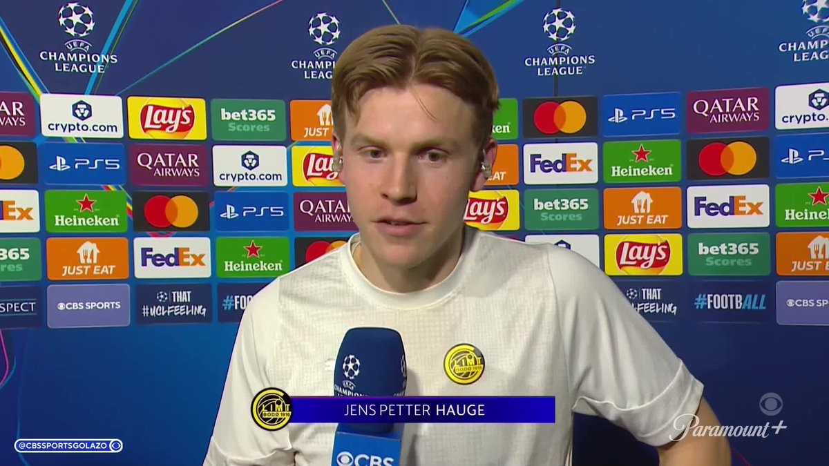 Man of the moment, Jens Petter Hauge 🤩 A goal and an assist for the former AC Milan player to knock Inter out of the #UCL 🔥