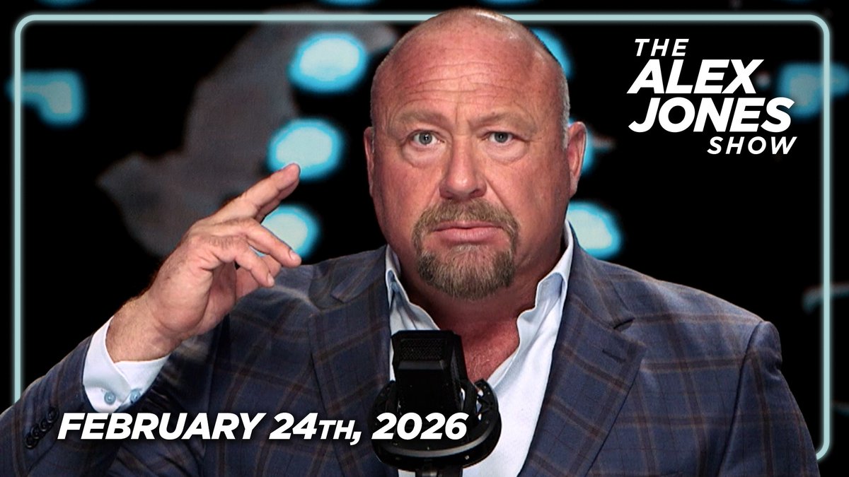 TUESDAY TRANSMISSION: Trump Says He’s Ready To Send Troops to Mexico NOW! PLUS, Alex Jones Was Right Again- Newly Discovered Epstein DEA Investigation Files Confirm He Was Running Guns, Drugs, & Sex Slaves For The CIA Out Of Airports In Ohio, New Jersey, & New Mexico! ALSO, In Newly Released Epstein Emails, Richard Branson Asks Jeffrey Epstein To Bring His Sex 'Harem' To Their Future Meetings & Talks Up The Great Work That Bill Gates Is Doing With Epstein! Ted Nugent Joins Alex Jones & Takes A Flamethrower To The Democrats For Publicly Backing The Mexican Cartels & Warns That Only The 2nd Amendment Is Protecting The USA From Mexico's Fate! FINALLY, Republican Gubernatorial Candidate For Governor- Mike Lindell- Hosts The Final Hour Of The Alex Jones Show! — FULL SHOW 2/24/26