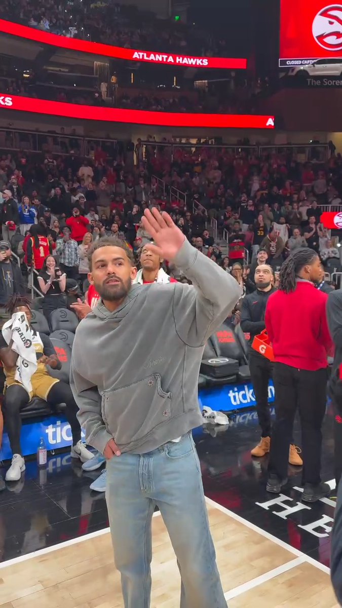 Standing ovation in Atlanta for Ice Trae ❄️❤️