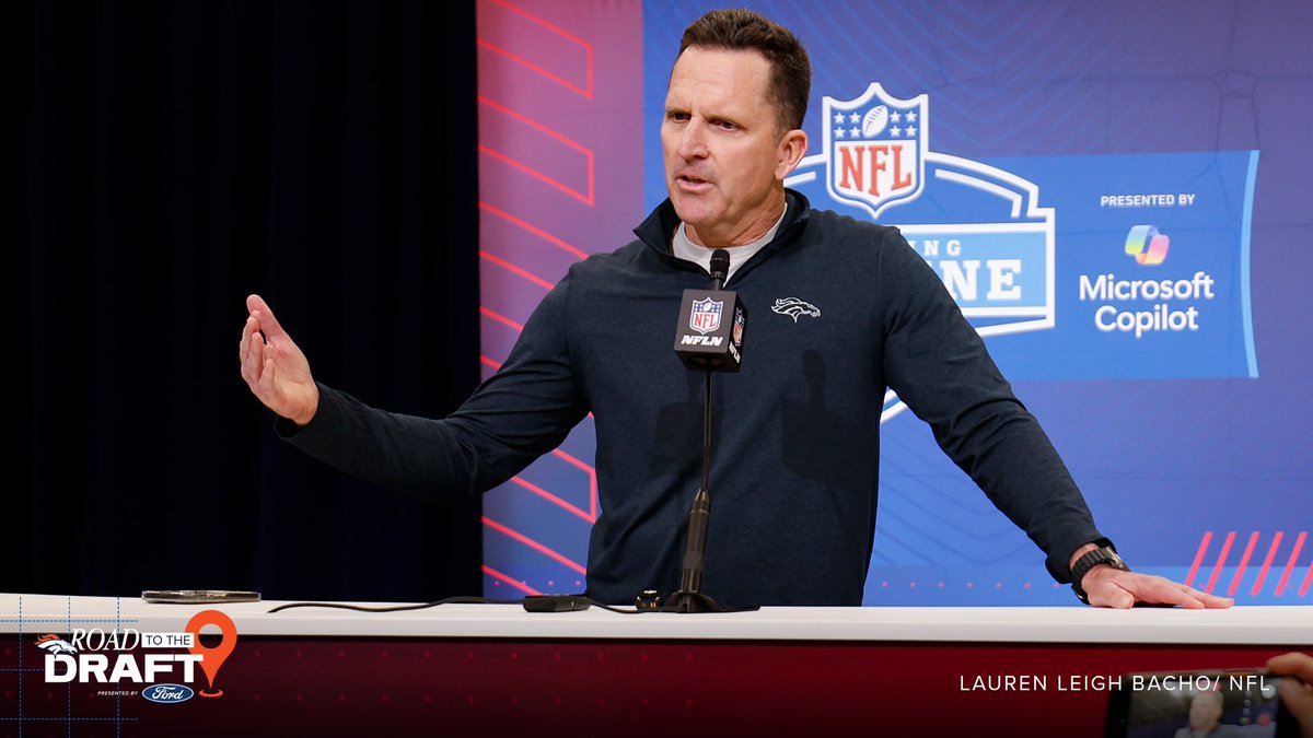 “The more we get to know these players, the better decisions we’ll make. GM George Paton details keys to Broncos’ offseason at 2026 #NFLCombine: