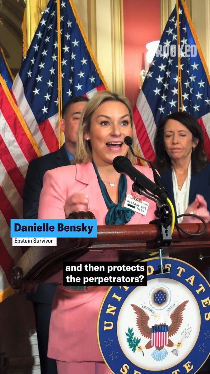 "Release the damn files." — Danielle Bensky, Epstein survivor and Sen. Schumer's State of the Union guest