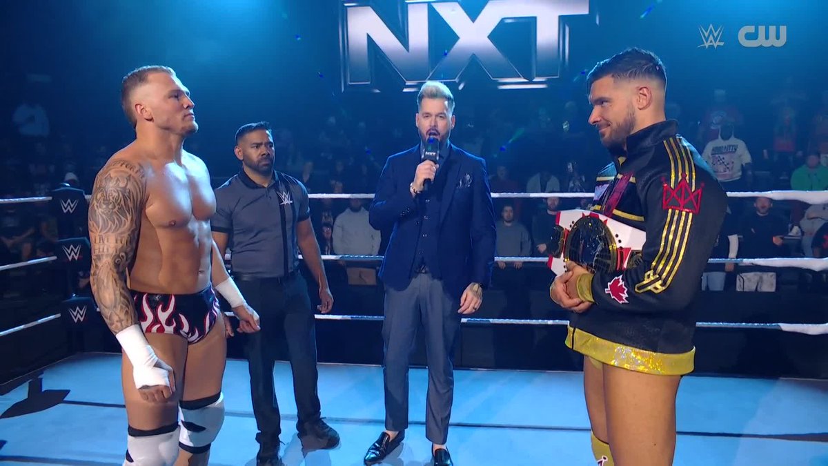 .“All Ego” Ethan Page living up to his name 😒