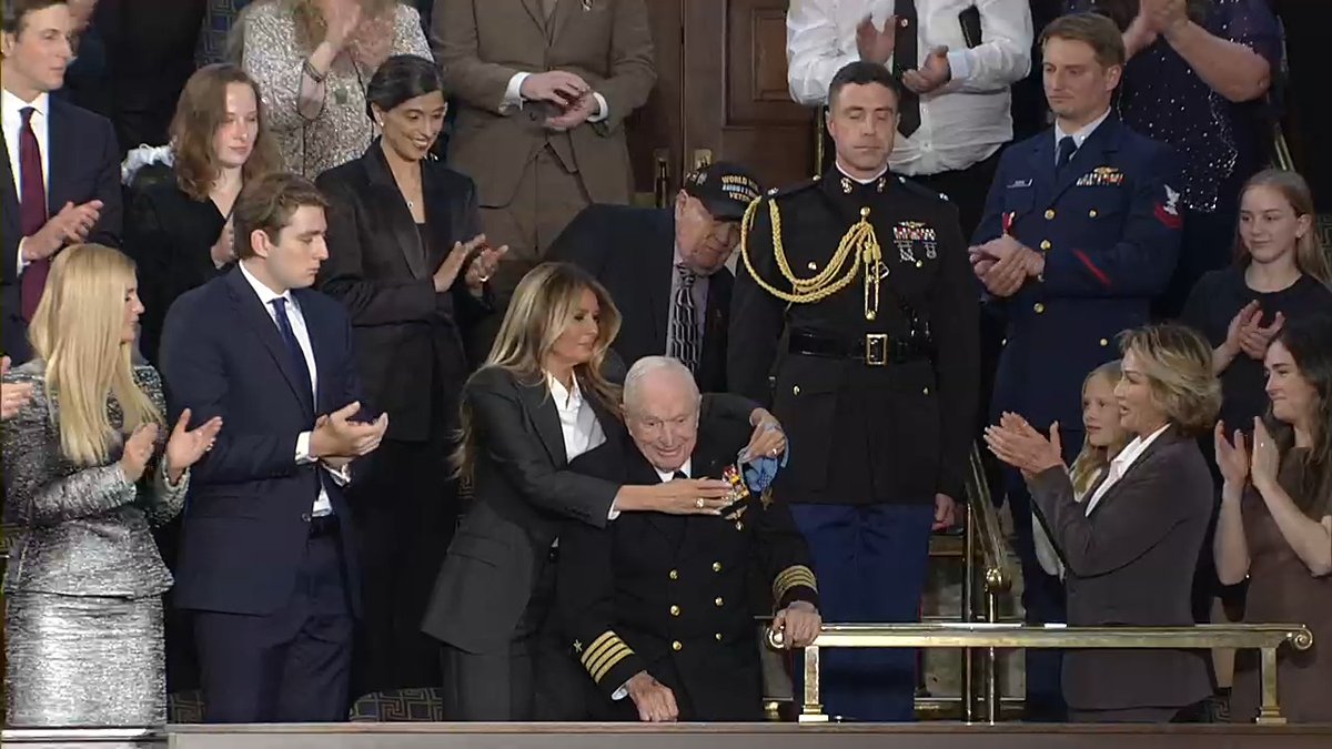 E. Royce Williams, decades ago you kept our nation safe in a secret fight we never know about. Thank you for answering the call. Thank you for your service. Congratulations on a MEDAL OF HONOR well deserved!