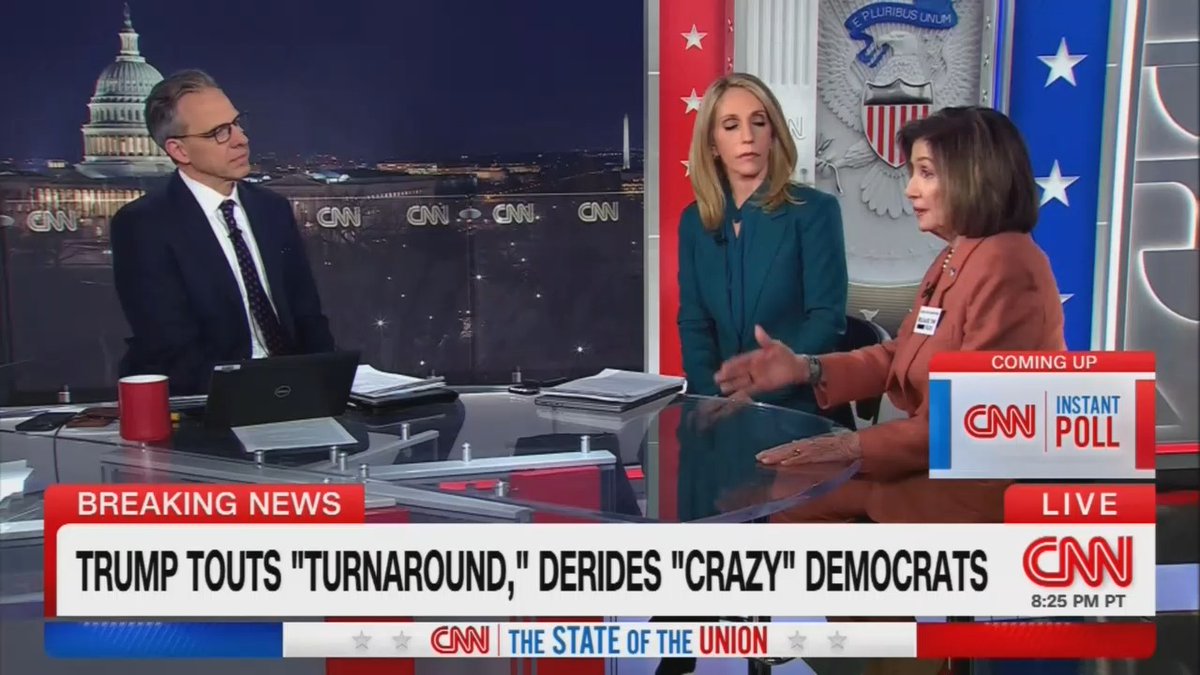 Speaker Emerita Pelosi: Trump talked about protecting Medicare. He took a half a trillion dollars out of Medicare and $1 trillion out of Medicaid in his Big Beautiful Bill. He talked about how many people he took off of SNAP, and the Republicans just stood up and cheered. All of that to give a tax cut to the richest people in America.