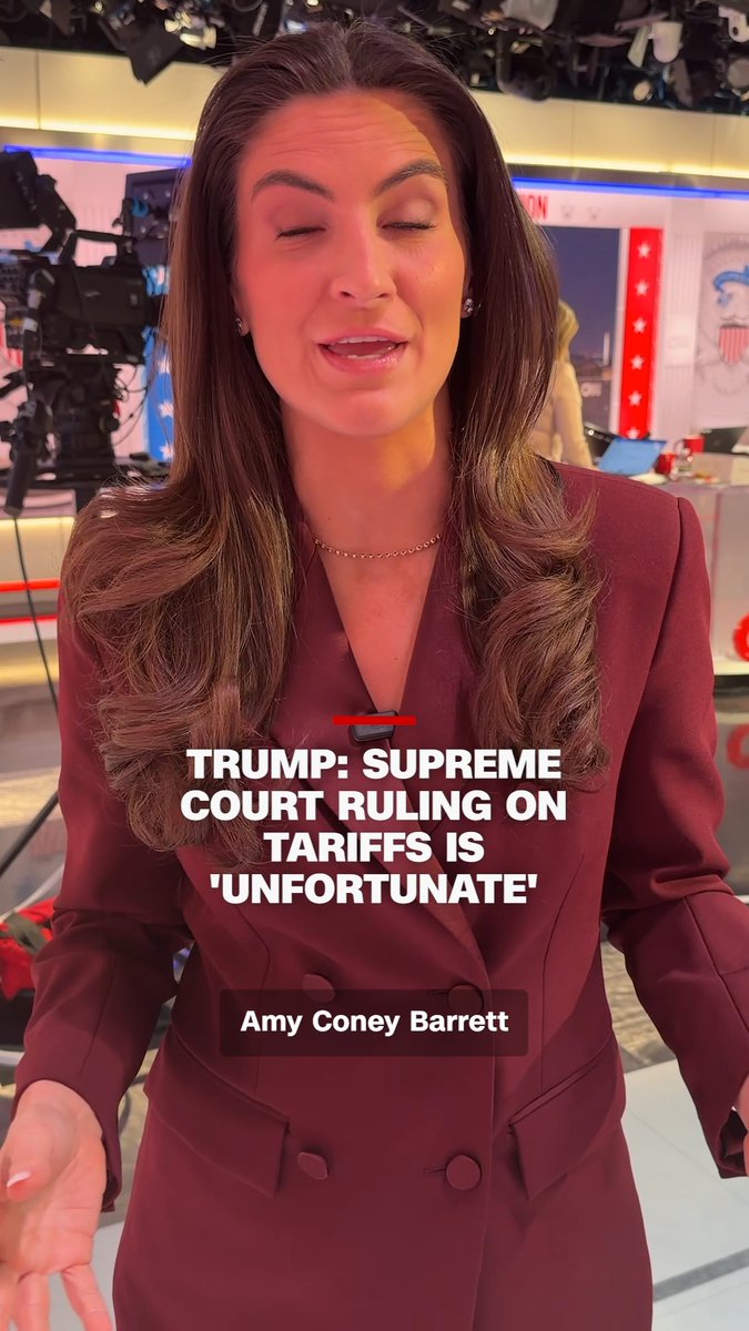 President Donald Trump called out the Supreme Court justices at the State of the Union address on Tuesday, calling their recent ruling against his sweeping tariffs "unfortunate." CNN's Kaitlan Collins reports. Follow live updates: