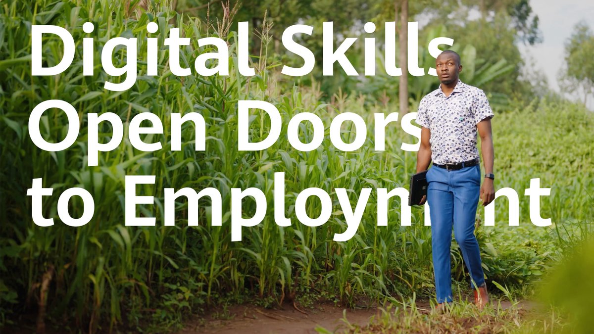 Digital literacy helps develop confidence and courage. People of all ages in Kenya are seeing a world of opportunity open up thanks to the computer skills they learn in the Huawei DigiTruck!