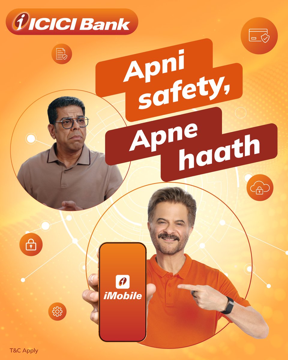 Misplaced your wallet? No need to panic. With SmartLock on iMobile app, you can instantly lock or unlock your Cards, UPI, Internet Banking and the iMobile app - anytime, anywhere. You remain in control of your financial safety while your standing instructions and e-mandates continue without disruption. Secure. Seamless. Designed to bank with confidence. Anil Kapoor