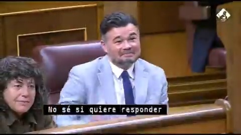 🟦 Junts: "Parece que en ERC ya se empiezan a dar cuenta de que ustedes no son de fiar, han incumplido con ellos" 🟥 Sánchez: "Esta es una sesión de control al Gobierno, no a ERC. No sé, señor Rufián, si usted quiere responder"