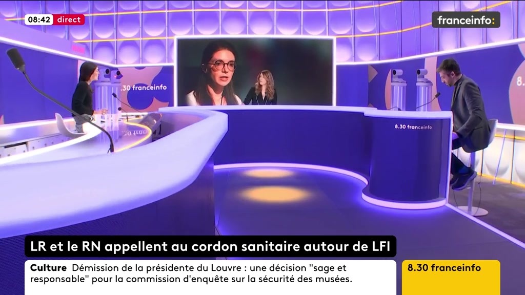 🔴 Municipales : Aurore Bergé appelle le RN à se désister en cas de risque de victoire de LFI ➡️ "C'est sa position personnelle. La position du gouvernement : nous n'appelons le RN à rien, nous ne demandons rien au RN [...]", dit Maud Bregeon, porte-parole du gouvernement