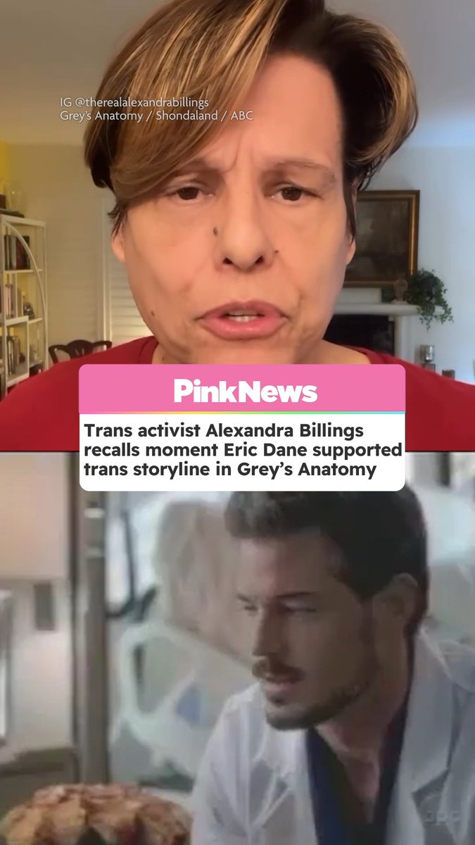 Trans activist Alexandra Billings has recalled her experience working on 'Grey's Anatomy' in a touching tribute to the late Eric Dane. Posting to her social media on 20 February, Billings spoke about how Dane helped fight to keep her trans storyline in the show as authentic as possible. Billings played trans woman Donna Gibson in the season three episode 'Where the Boys Are', which aired in 2006. In the video, she recounts how Dane asked her questions about her own transition, listening intently so he knew how to hand the scene they were filming together. She continues to talk about how Dane fought to keep part of her storyline in the episode when it was cut. She said: "That was extraordinary... Eric Dane showed everyone on that set what a true ally looks like. It’s not just talk.”