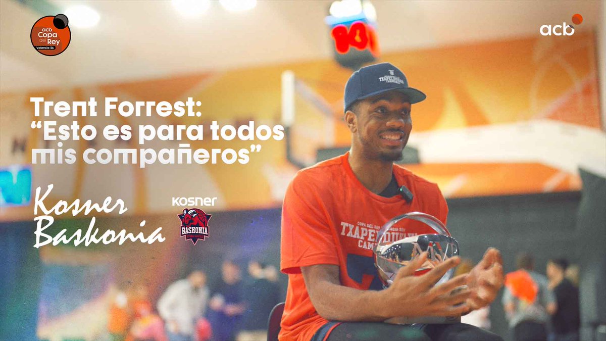 La importancia de ser un EQUIPO โค๏ธ ๐ฃ๏ธ "๐๐๐ ๐๐๐๐ ๐๐๐ ๐ผ๐
๐ฟ, ๐ถ๐๐๐ ๐๐๐๐ ๐๐๐ ๐ผ๐
๐ฟ, ๐ผ๐๐๐๐๐ ๐๐๐๐ ๐๐๐ ๐ผ๐
๐ฟ. ๐ด๐๐๐ ๐๐ ๐๐๐๐ ๐๐๐๐๐ ๐๐๐ ๐๐๐๐๐๐ฬ๐๐๐๐". Habla el MVP de la #CopaACB. Habla TRENT FORREST. | Kosner Baskonia